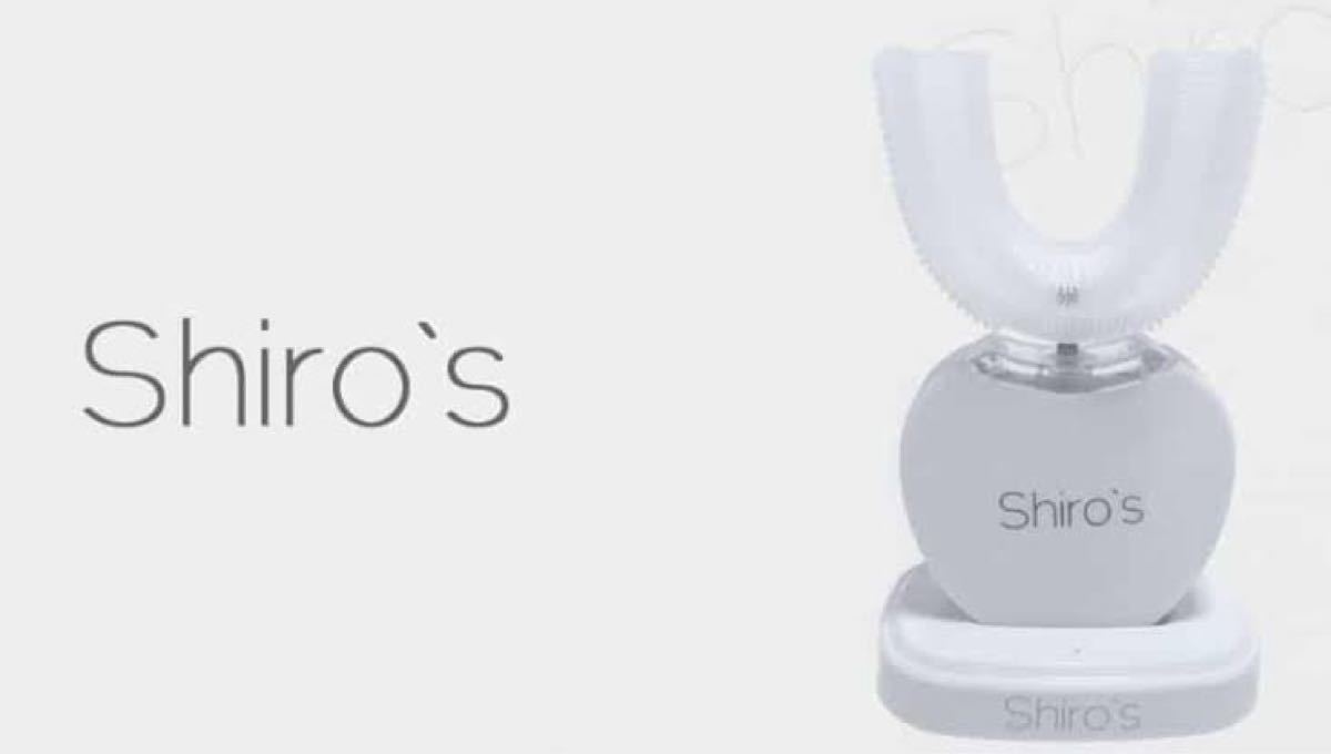 【新品】2個 Shiro`s シローズ 本格的ホワイトニング電動歯ブラシ 本体 超音波電動歯ブラシ