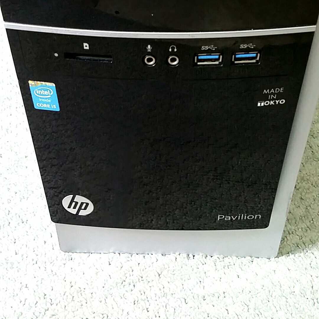 HP Pavilion Series 500-340jp ★ Core i5-4460 4コア/メモリ8GB/HDD500GB/マルチ/office/Win 10/Windows 7 Professional/XP Pro Sp3/T029A_画像5