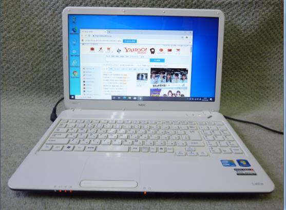 ヤフオク! - OS選択可 15”大画面ノートPC NEC LaVie LS550/C