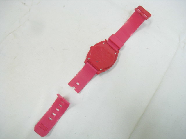 NIXON ニクソン タイムテラー 腕時計 ピンク の画像4