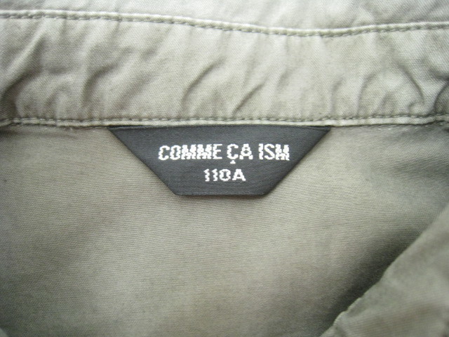 COMME CA ISM ... размер  ...  военный    рубашка   одним лотом   короткие рукава   машина ...  размер  110A