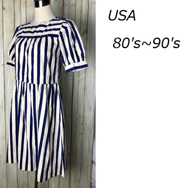 Paypayフリマ Usa古着 80s 90s Lanz Originals レトロ フレア ストライプワンピース オールド ヴィンテージ アメリカ古着 ロング丈 79 Paypayフリマ Usa古着 80s 90s Lanz Originals レトロ フレア ストライプワンピース オールド ヴィンテージ アメリカ古着 ロング丈 79
