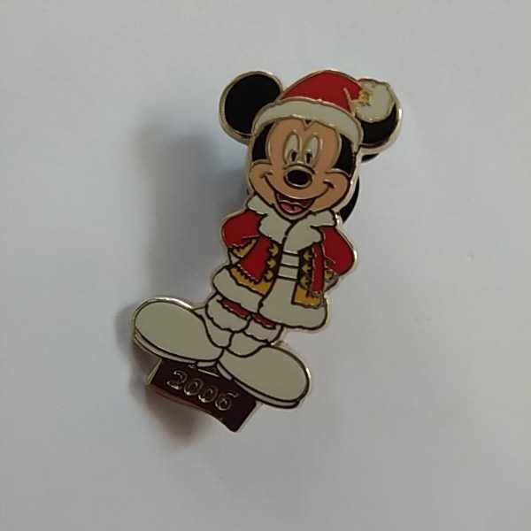 * pin bachi Disney 2006 year Tokyo Disney Land Disney Land Mickey Mickey Mouse Christmas sun taDisney