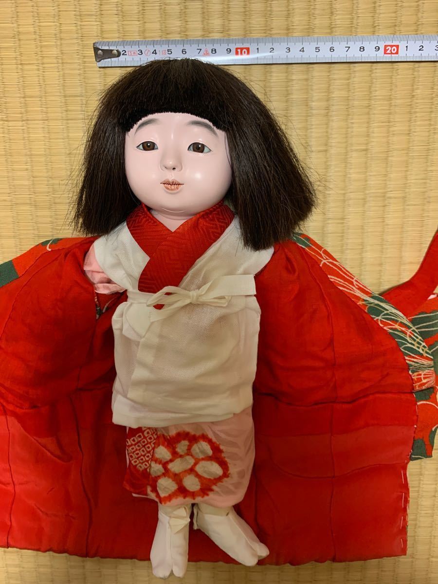 市松人形 伝統工芸士 松乾斎東光 作 日本人形　雛人形 しょうけんさいとうこう 市松人形師 伝統的手法 人形師 お座り市松人形