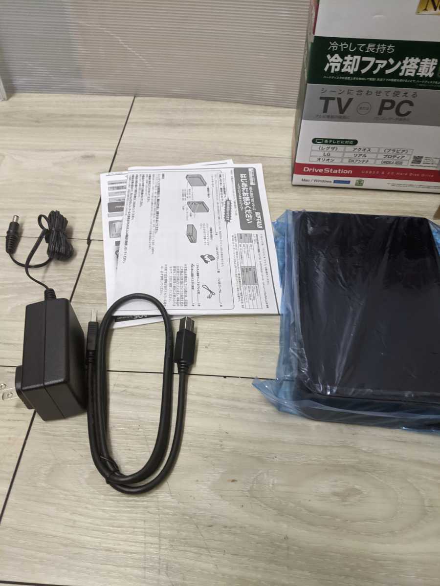 BUFFALO ドライブステーション　パソコン&テレビ用の外付ハードディスク（2.0TB） 型番：HD-LB2.0U3/YD(HD-LBU3YD)_画像2