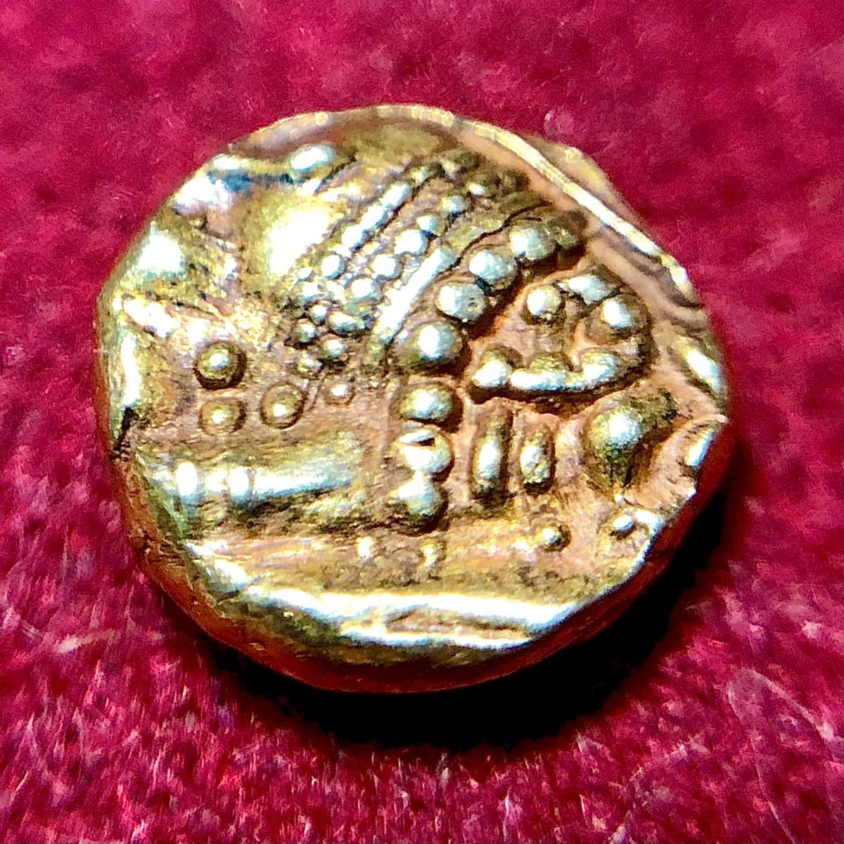 インド ファナム金貨 古銭 レトロ 硬貨 アンティーク 骨董 投資 実物資産 古代 コイン