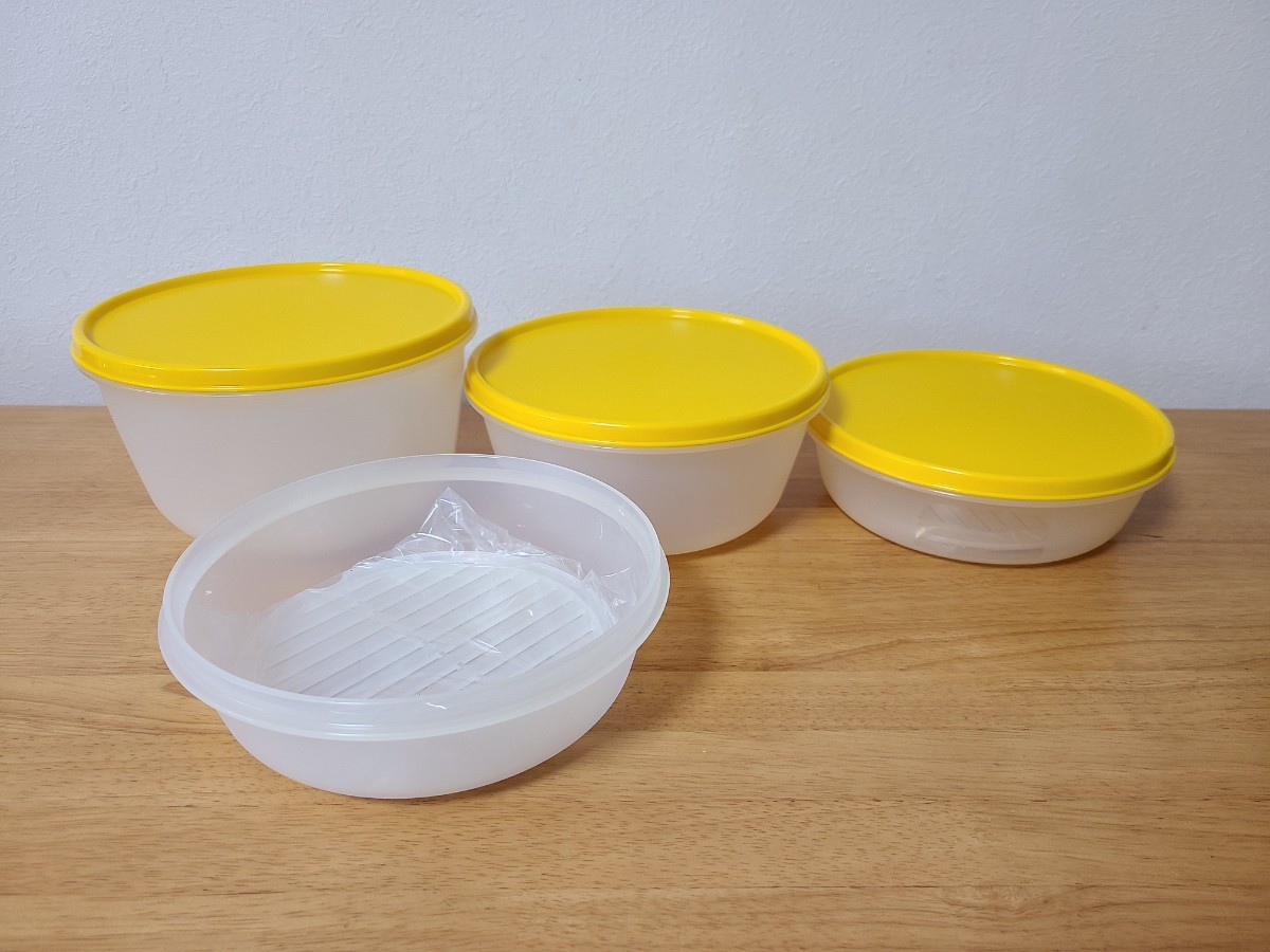 Tupperware タッパーウェア 容器セット ボウルセット 未使用品 Tupperware タッパーウェア 容器セット ボウルセット 未使用品