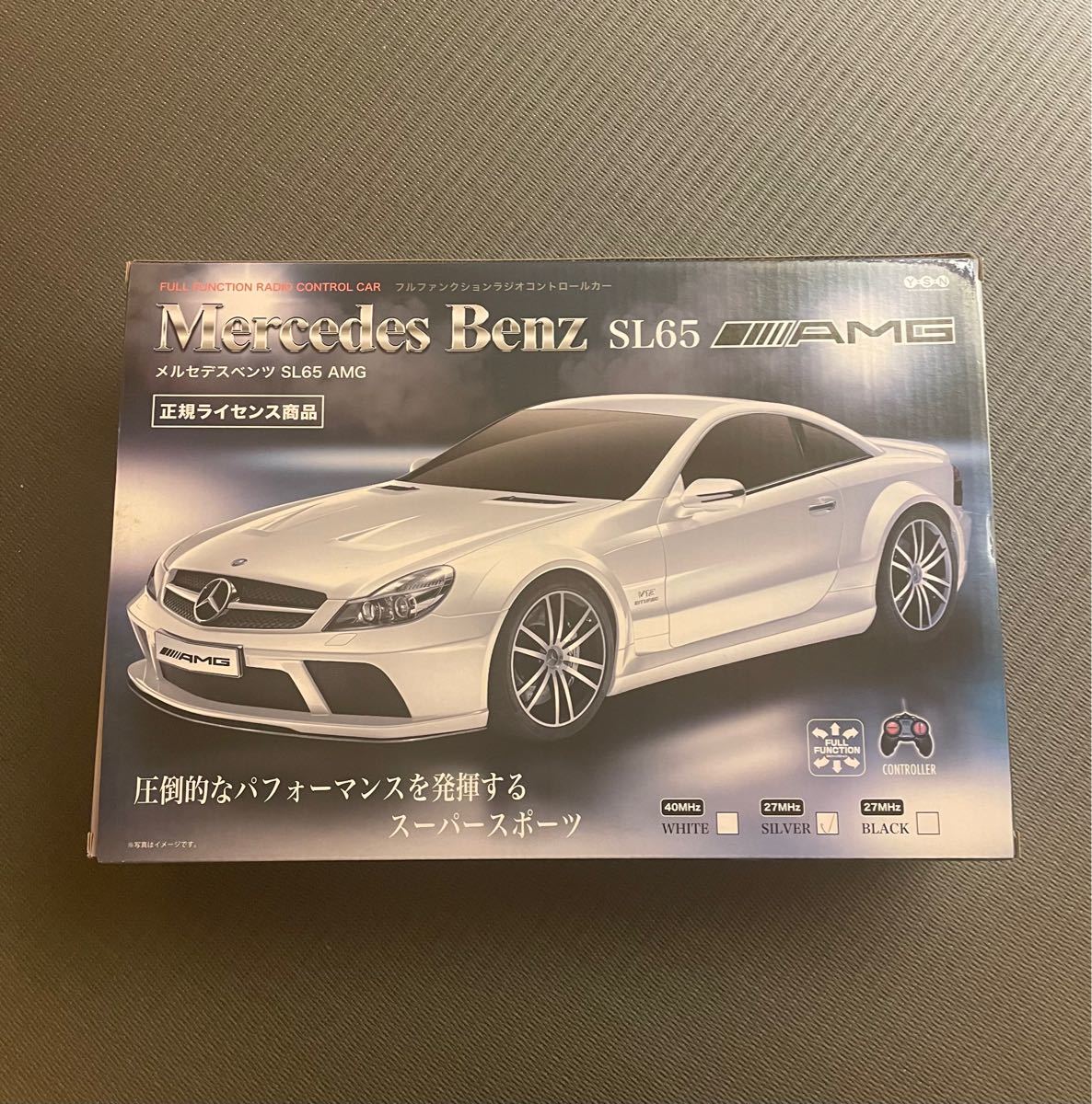 未開封未使用品】メルセデスベンツSL65 AMG ラジコン(シルバー