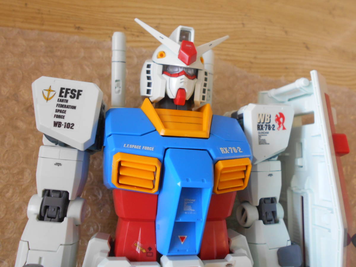 PG RX-78 ガンダム ＋ ウエポンズ アニメカラーバージョン ガンプラ