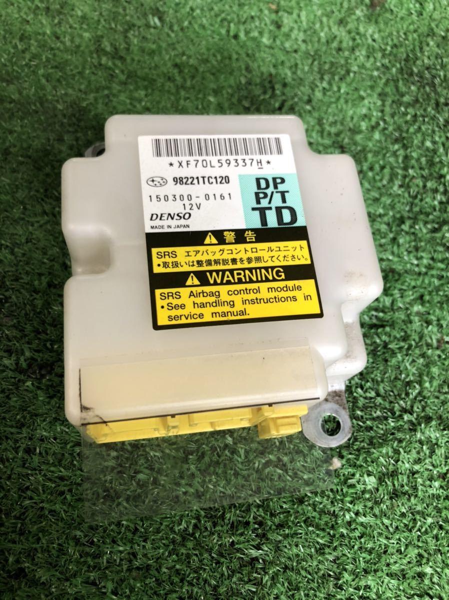 ⑩ Subaru Sambar TV1 TV2 air bag airbag computer 150300-0161 S-10