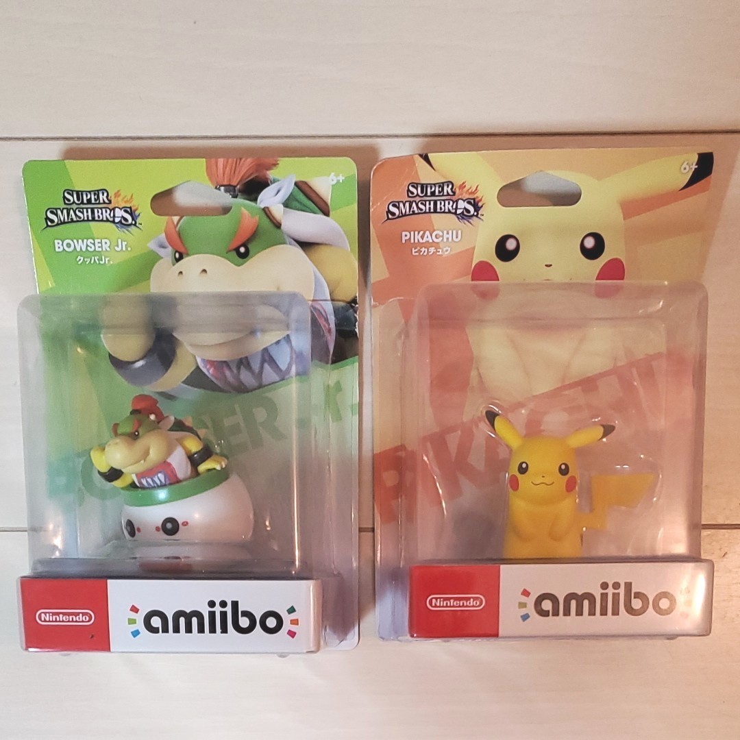 Paypayフリマ Amiibo ピカチュウ クッパjr 2個セット 未開封品 Paypayフリマ Amiibo ピカチュウ クッパjr 2個セット 未開封品