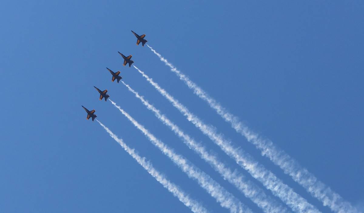 [US NAVY]Blue Angels blue angel s75 anniversary commemoration рис военно-морской флот Acroba to полет .2021 год F/A-18E super Hornet demo команда футболка XL