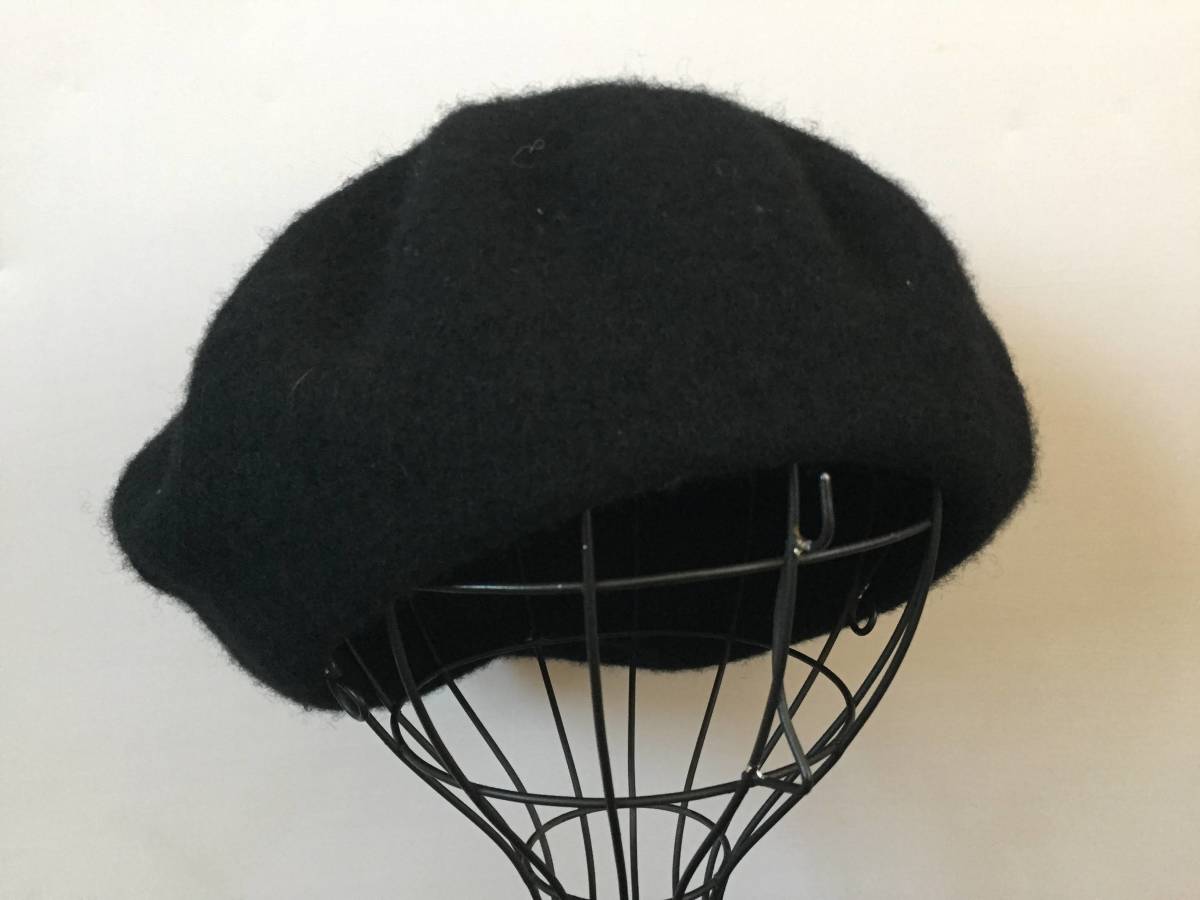 AL完売しました gu ジーユー 良質 黒 9982 シンプルで使いやすいベレー帽