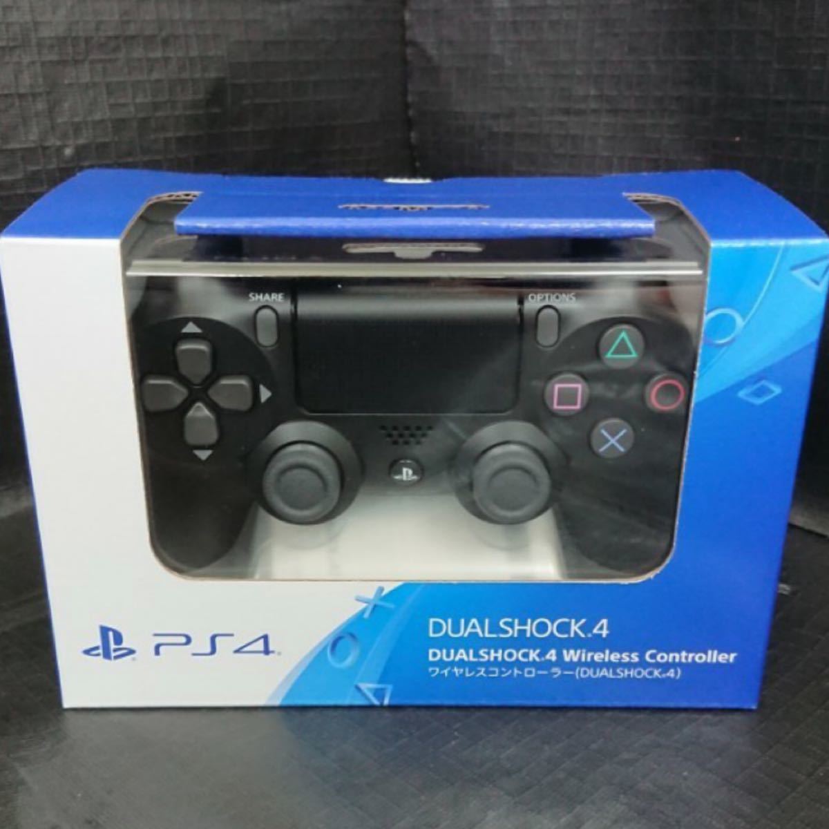 新品　PS4 ワイヤレスコントローラー 純正　ジェットブラック