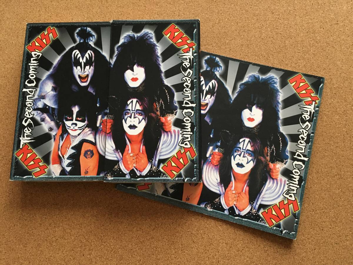 KISS The Second Coming VHS 2 pcs set pamphlet attaching rare 