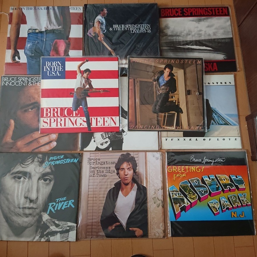 Bruce Springsteen   LP アナログレコード セット  おまけ