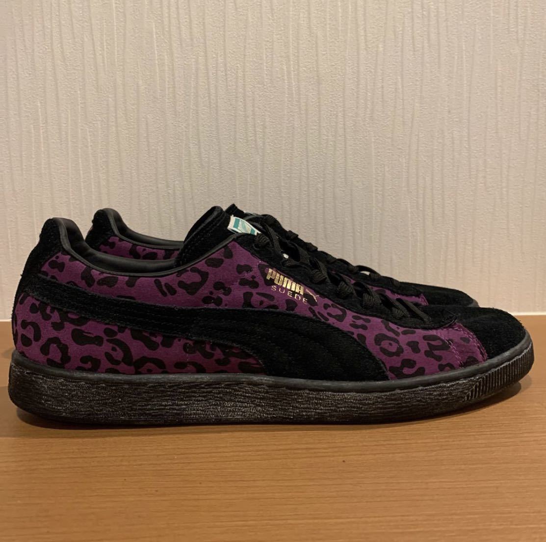 廃盤 PUMA SUEDE LEOPARD プーマ スエード 豹 us12_画像2