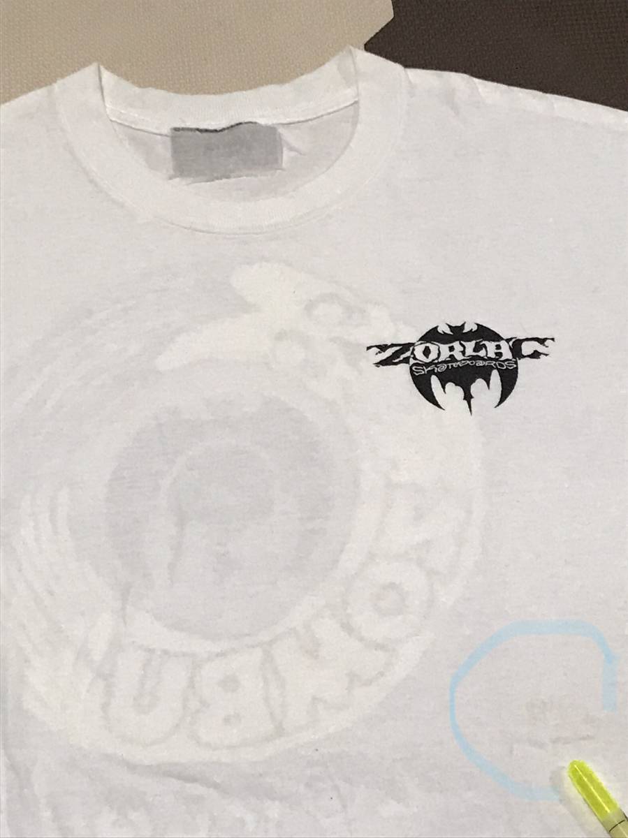 ZORLAC Pushead Tシャツ ゾーラック パスヘッド スケートボード ZORLAC Pushead Tシャツ ゾーラック パスヘッド スケートボード