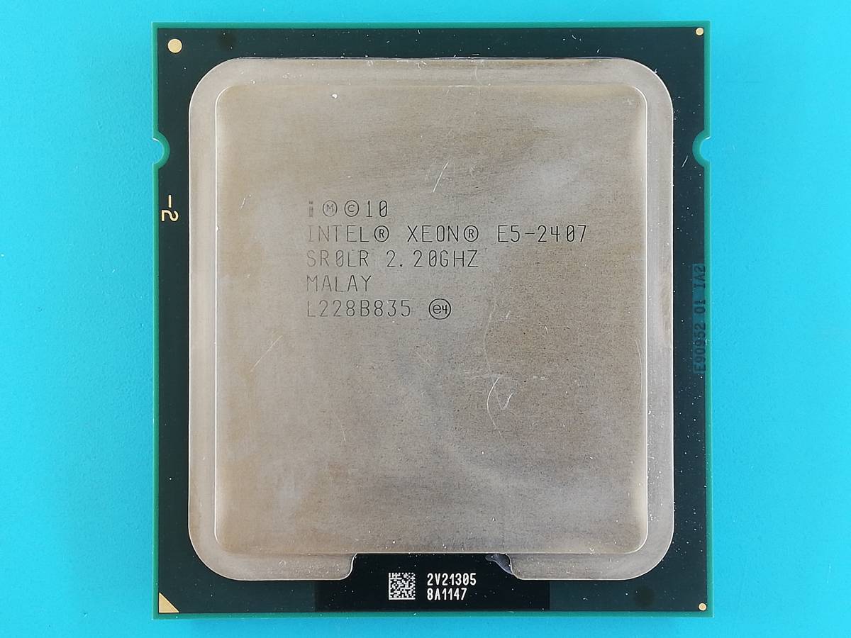 Intel XEON E5-2407 2個セット 動作未確認※動作品から抜き取り 47620120511_画像2