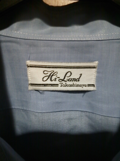 高島屋　Hi-Land　レギュラーカラー　ドレスシャツ　送料２３０円_画像2