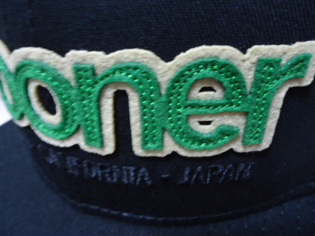 即決　ハワイ　reyn spooner　レインスプーナー　帽子　黒・緑色　新品　未使用物_画像9