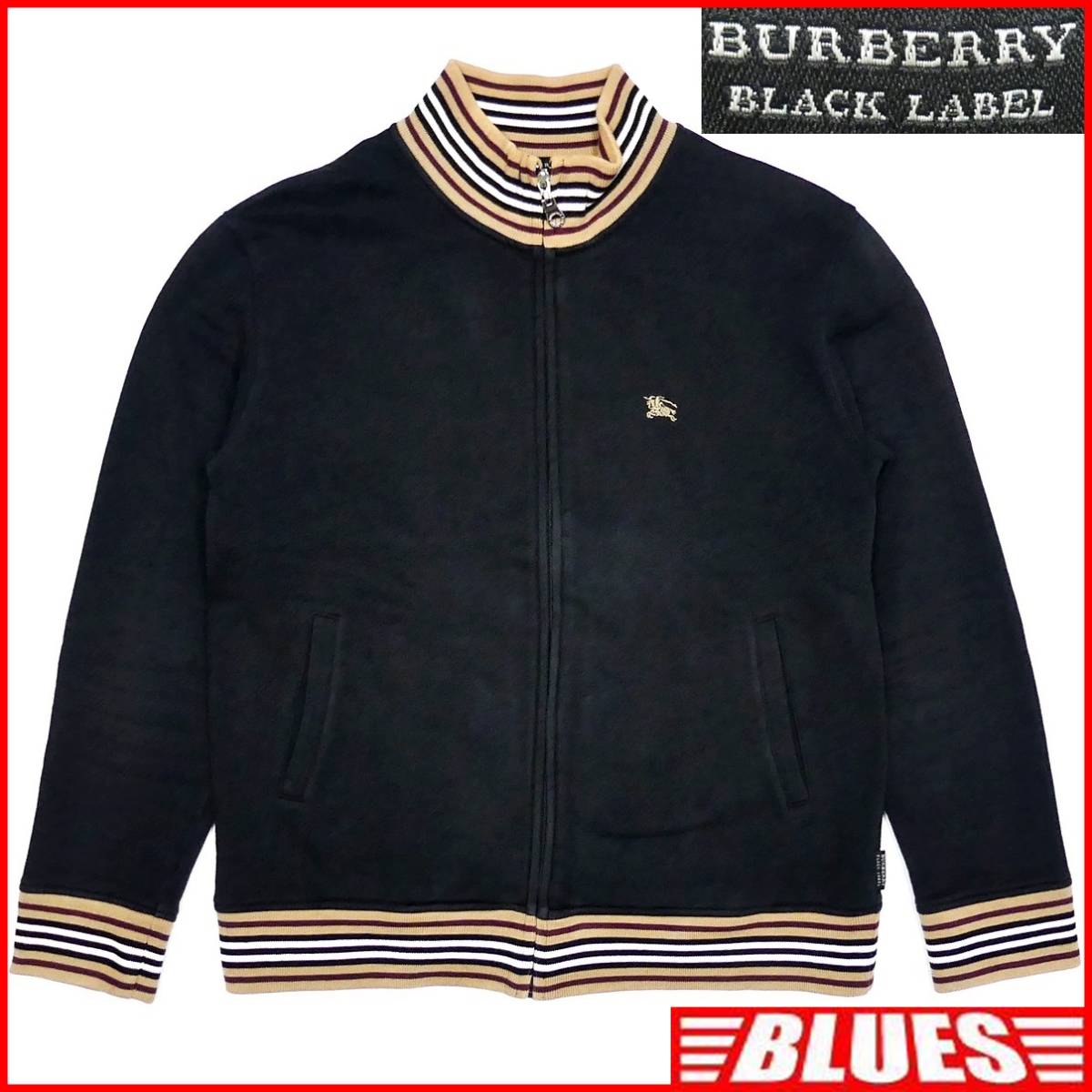 【気質アップ】 LABEL★メンズS BLACK 即決★BURBERRY 廃版 ナイト刺繍 三陽商会正規 トラックジャケット 黒 1 バーバリーブラックレーベル ジャケット ジャケット、上着 【気質アップ】 LABEL★メンズS BLACK 即決★BURBERRY 廃版 ナイト刺繍 三陽商会正規 トラックジャケット 黒 1 バーバリーブラックレーベル ジャケット ジャケット、上着