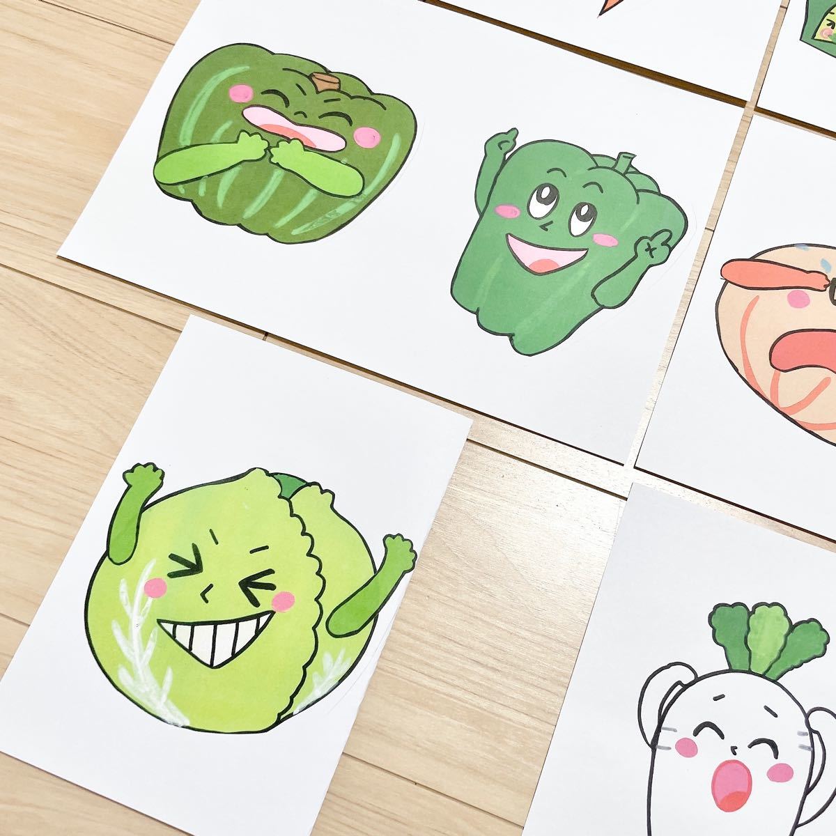 Paypayフリマ 手作りキット やさいのうた保育教材大人気6枚セット知育玩具保育園手遊び実習ハンドメイドシアターセット Paypayフリマ 手作りキット やさいのうた保育教材大人気6枚セット知育玩具保育園手遊び実習ハンドメイドシアターセット