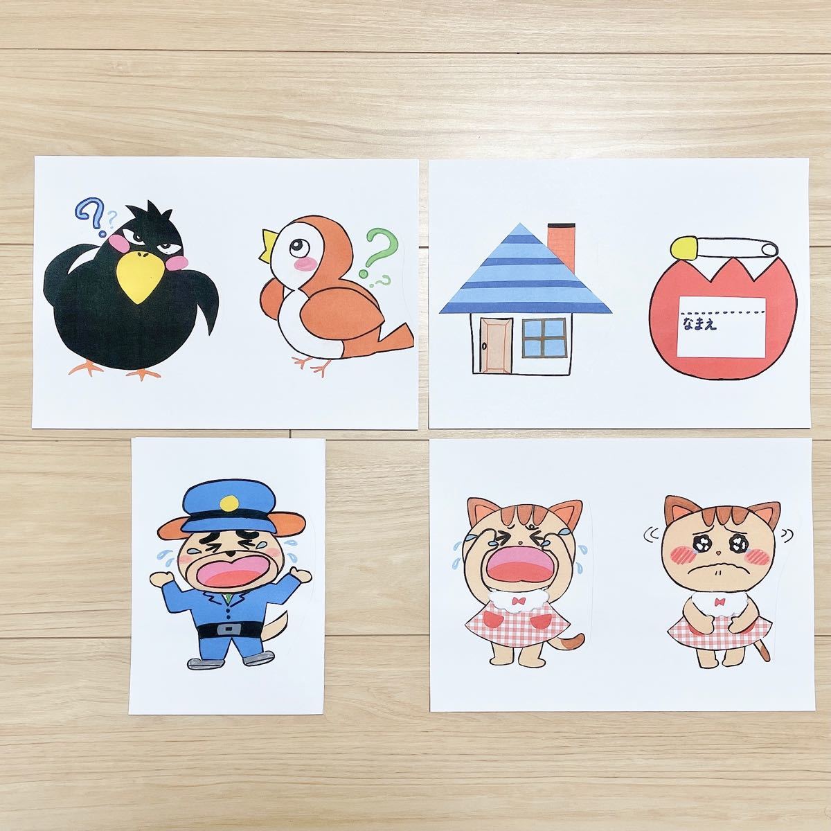 Paypayフリマ 手作りキット いぬのおまわりさん保育教材大人気4枚セット知育玩具保育園手遊び実習ハンドメイドペープサートシアターセット Paypayフリマ 手作りキット いぬのおまわりさん保育教材大人気4枚セット知育玩具保育園手遊び実習ハンドメイドペープサートシアターセット