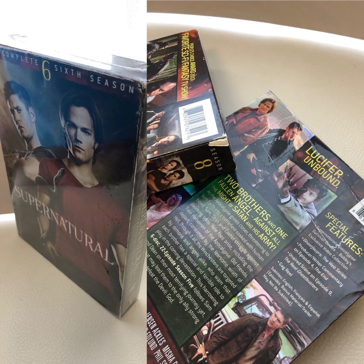 SUPERNATURAL  DVD シーズン1からシーズン8   スーパーナチュラル　DVDセット