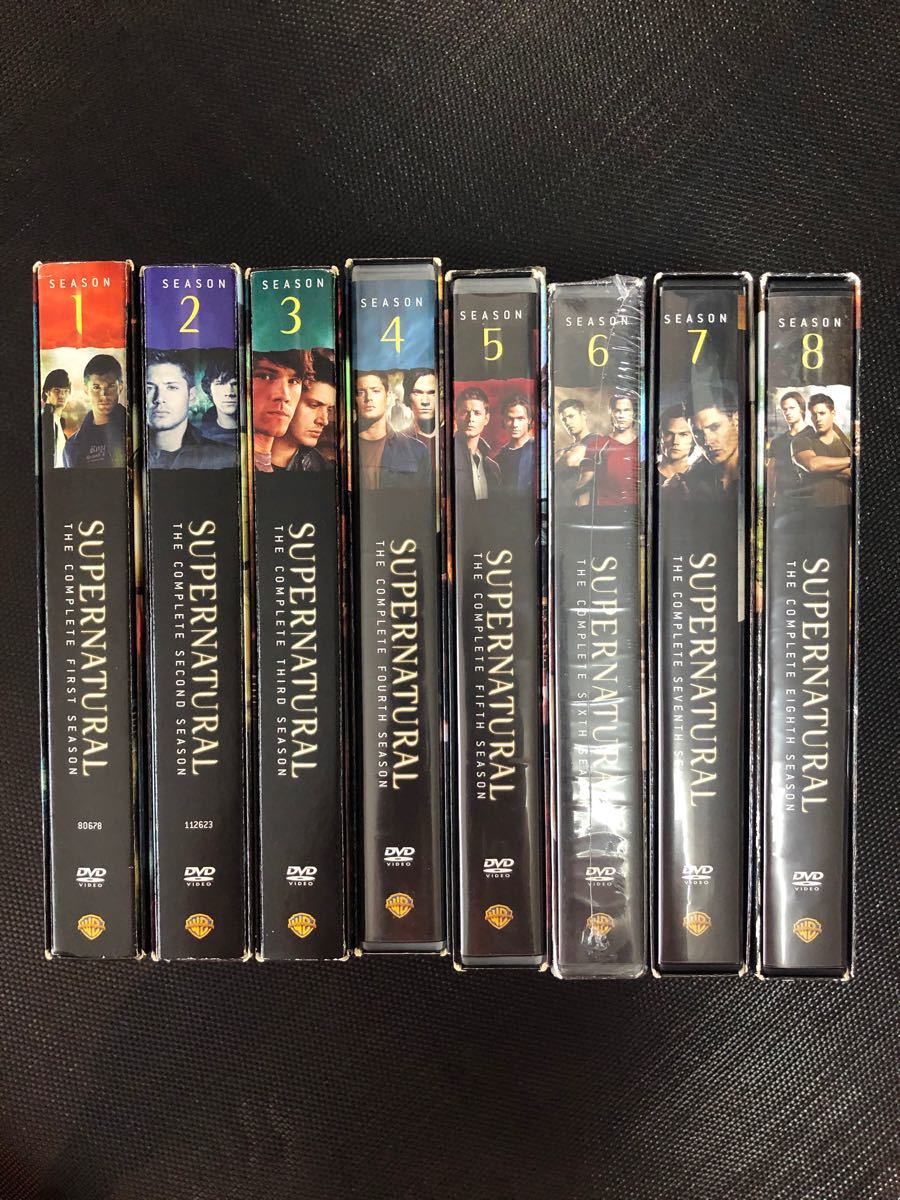 SUPERNATURAL DVD シーズン1からシーズン8 スーパーナチュラル DVDセット