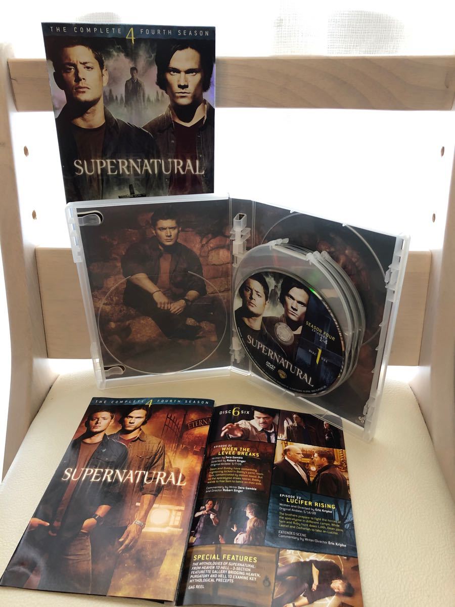 SUPERNATURAL  DVD シーズン1からシーズン8   スーパーナチュラル　DVDセット