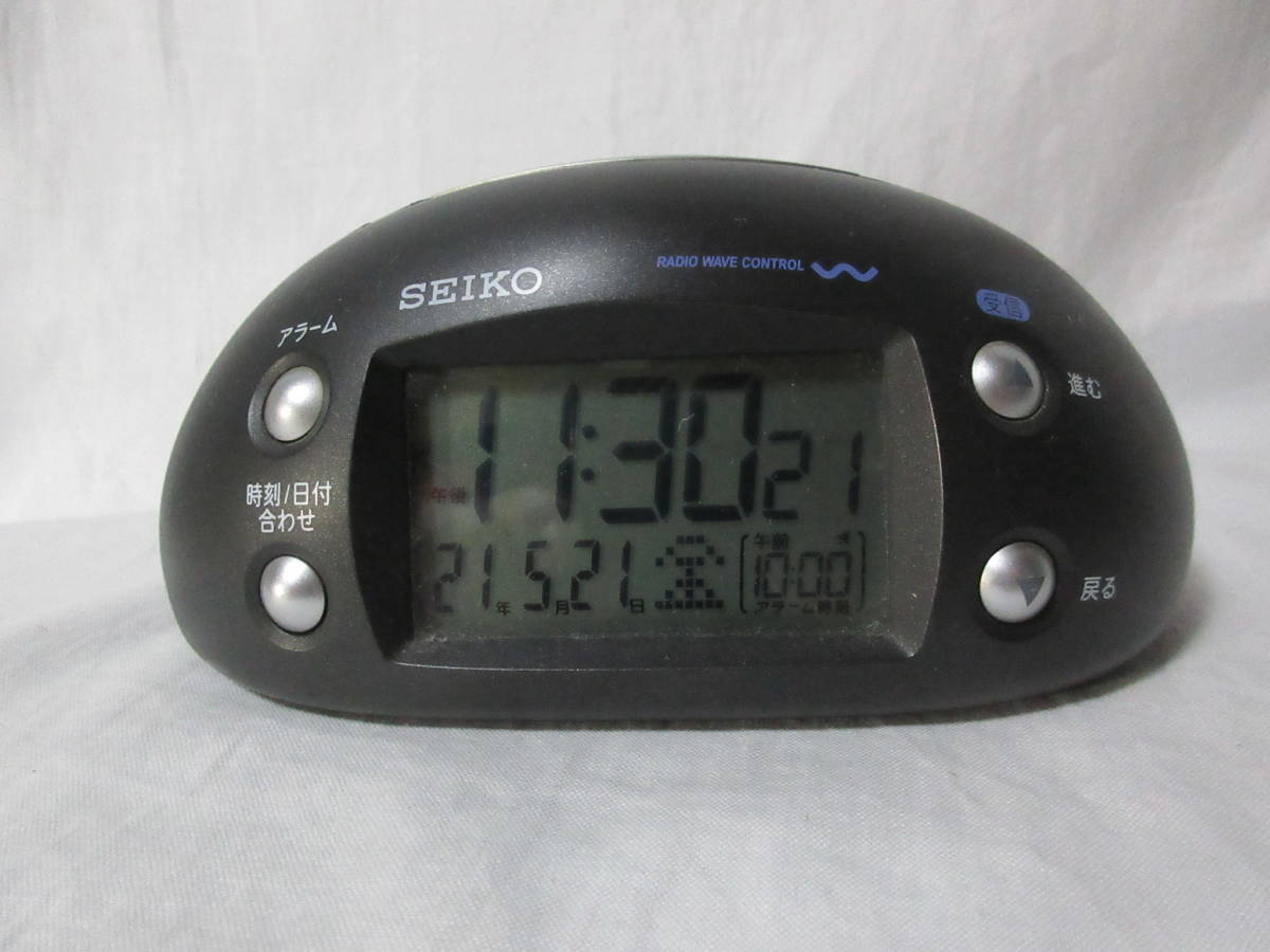 Yahoo!オークション - 稼働品 SEIKO セイコー 置き時計 RADIO Yahoo!オークション - 稼働品 SEIKO セイコー 置き時計 RADIO