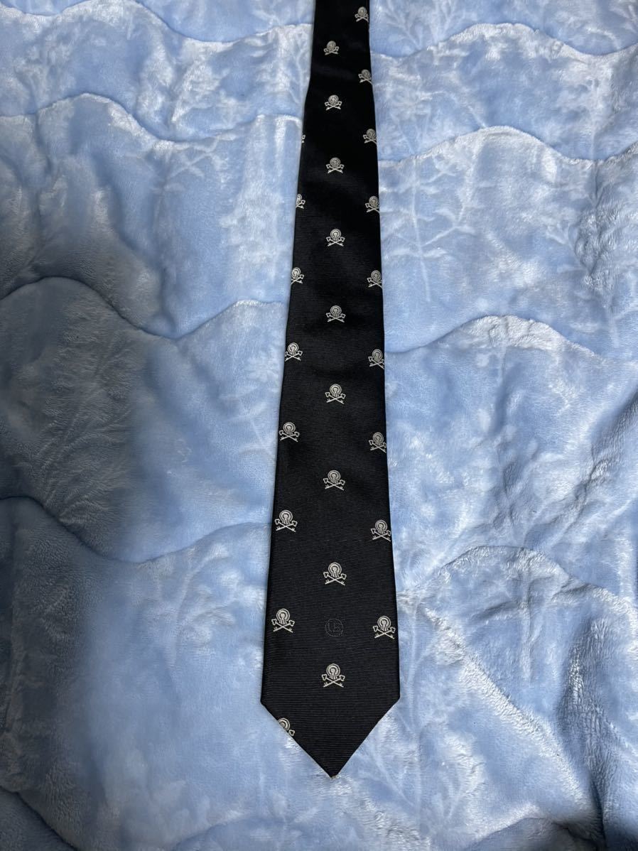 【良品】 【送料安価360円】 uniform experiment UE ユニフォームエクスペリメント SOPHNET ソフネット NECK TIE ネクタイ 小物 BLACK 黒_画像4