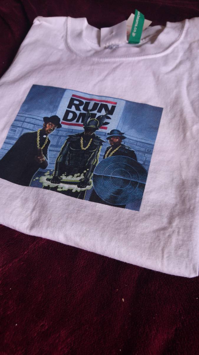 RUN DMC ジャムマスタージェイ 追悼Tシャツ / リッキーパウエル_画像1