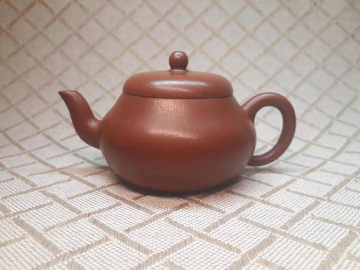 宜興窯 紫砂茶壺 在銘 煎茶道具 清徳堂-