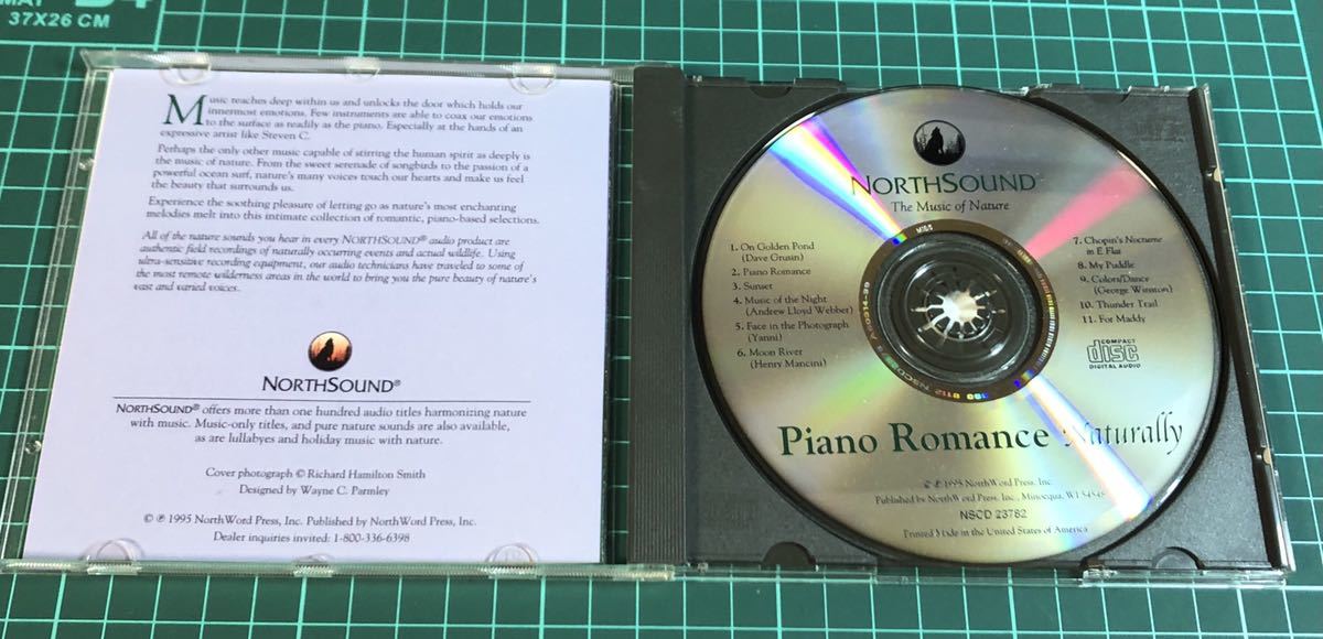 Piano Romance Naturally CD_画像3