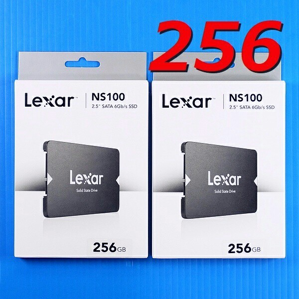 【SSD 256GB 2個セット】レキサー NS100 256GB