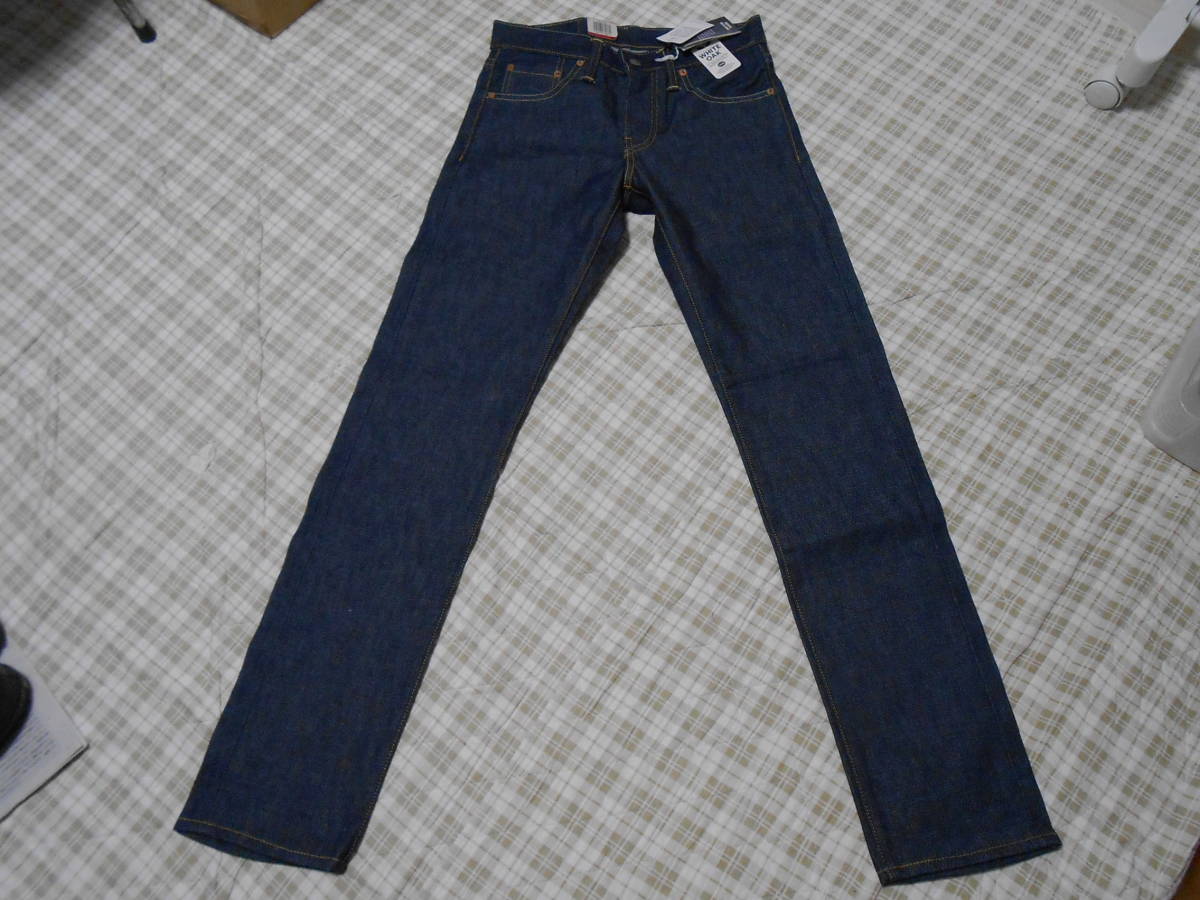 新品!米国製!リーバイス 511 SLIM W27 ホワイトオーク リジット