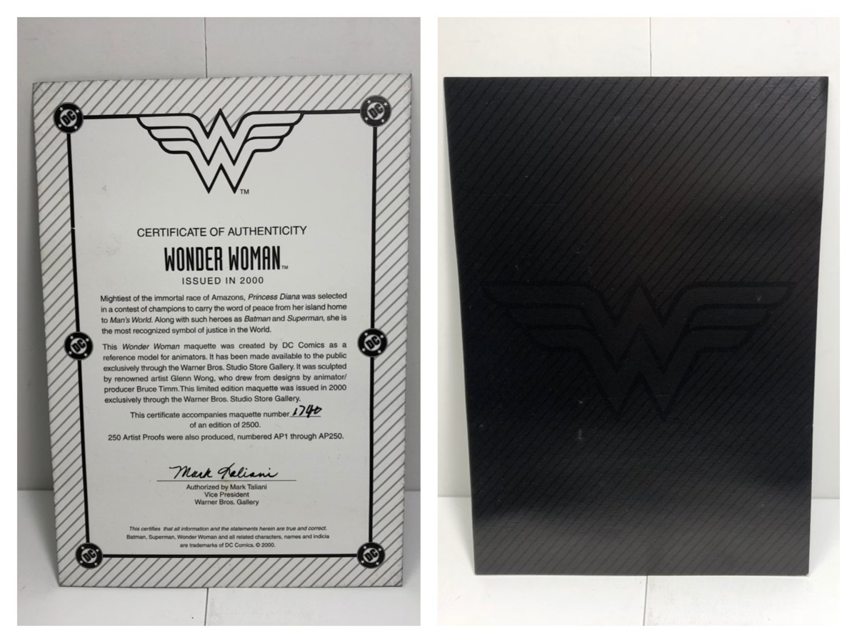 □ワンダーウーマンWonderWoman世界限定スタチュー美品 □ワンダーウーマンWonderWoman世界限定スタチュー美品