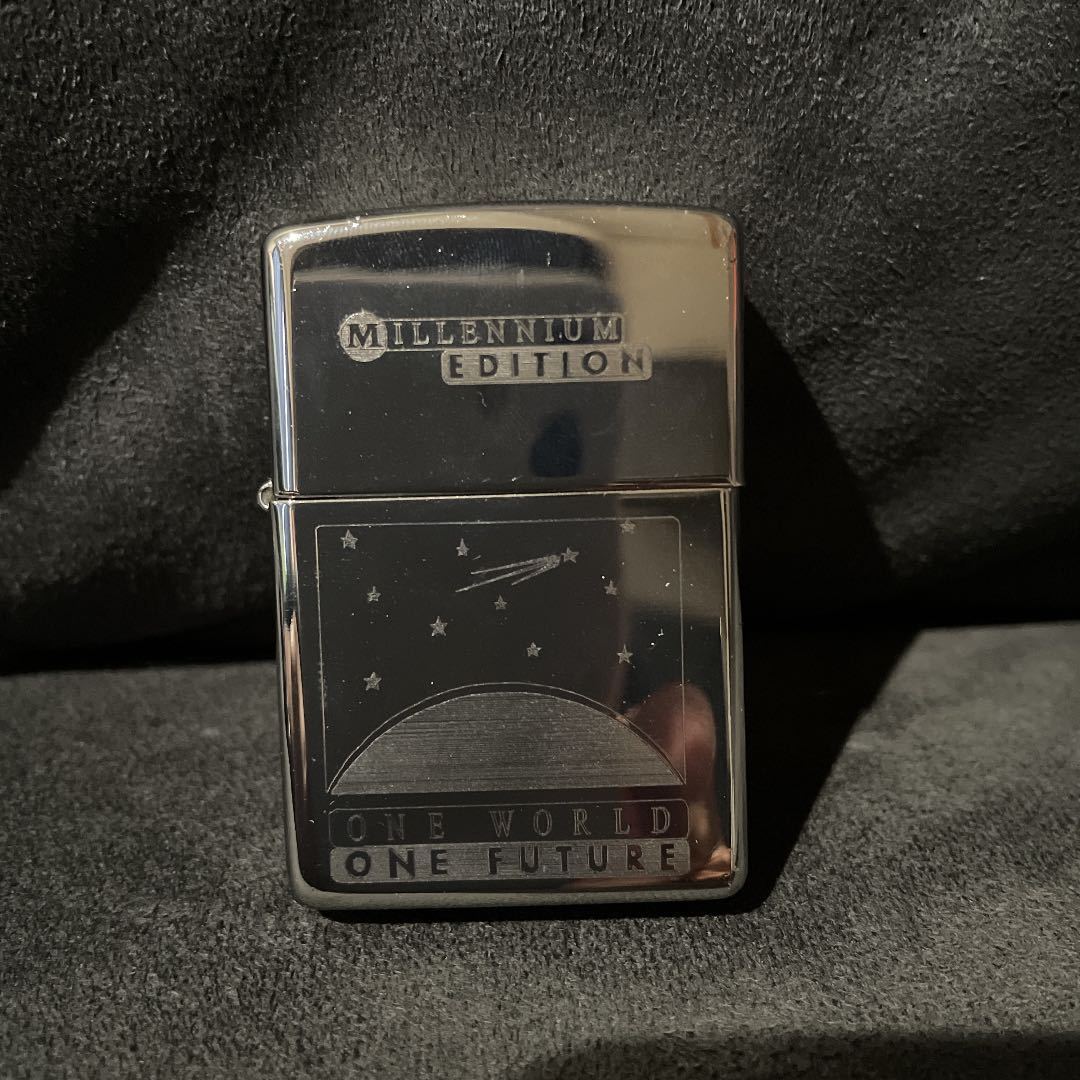 1着でも送料無料】 zippo one world 2000年ミレニアム記念モデル 世界