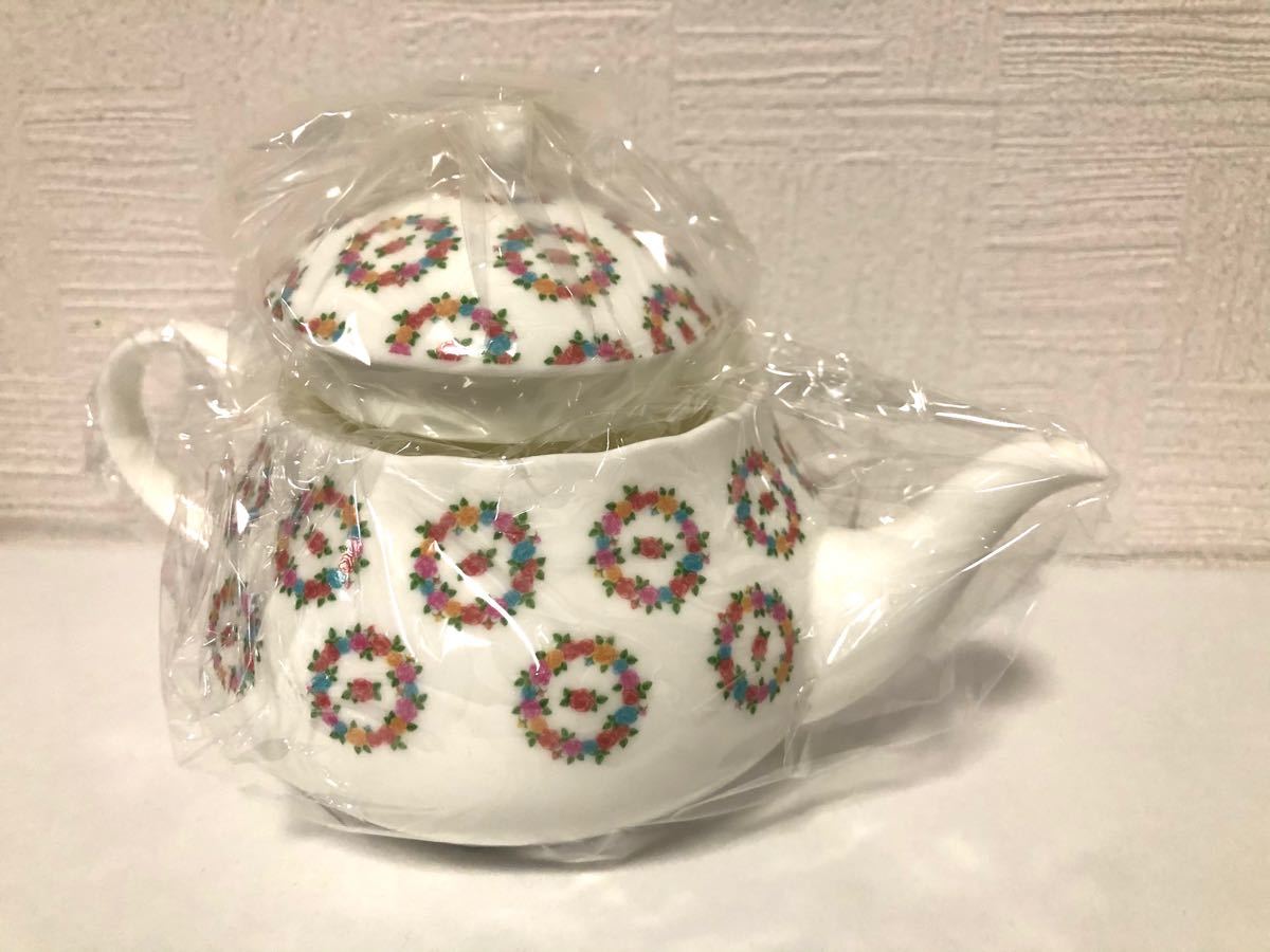 【新品未使用・限定】ハローキティ 花柄 食器 2001年 ティーカップ サンリオ CHINA コーヒーカップ 皿