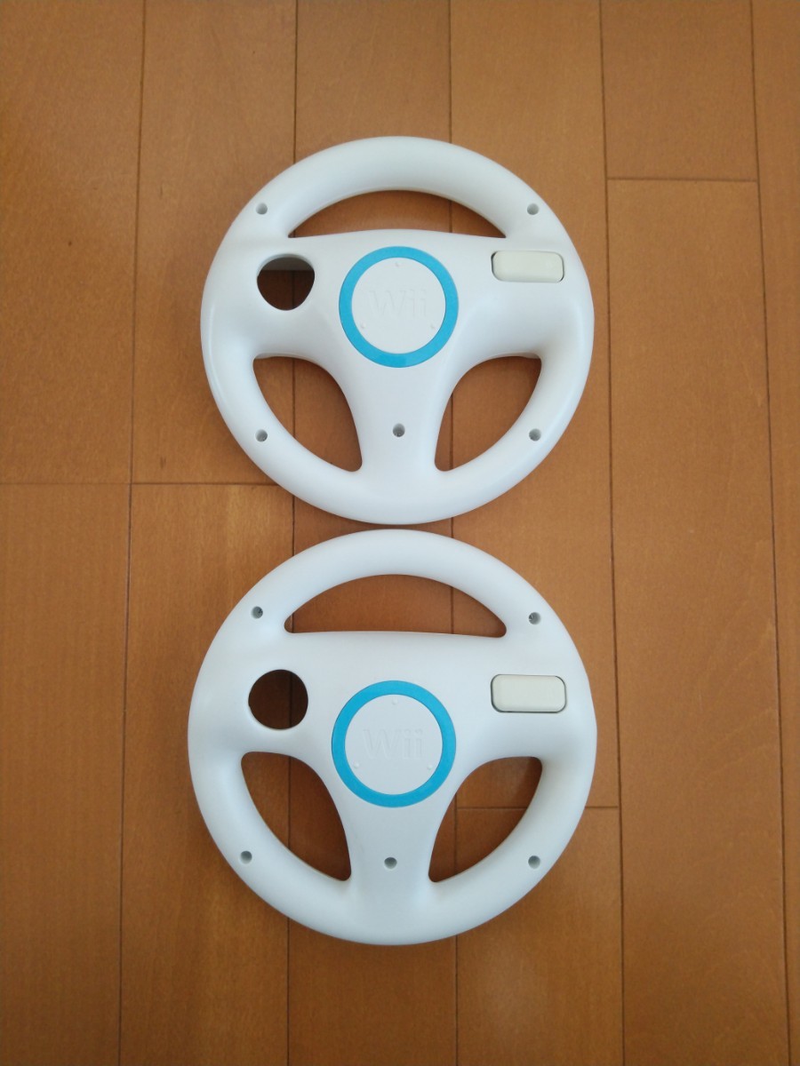 Wii本体 モーションプラス リモコン ヌンチャク マリオカートハンドル Wiiフィット ソフト まとめ売り