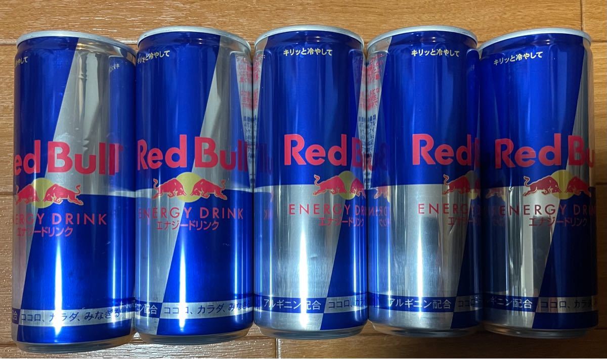 エナジードリンク　Red Bull レッドブル　250ml5本セット　新品未開封