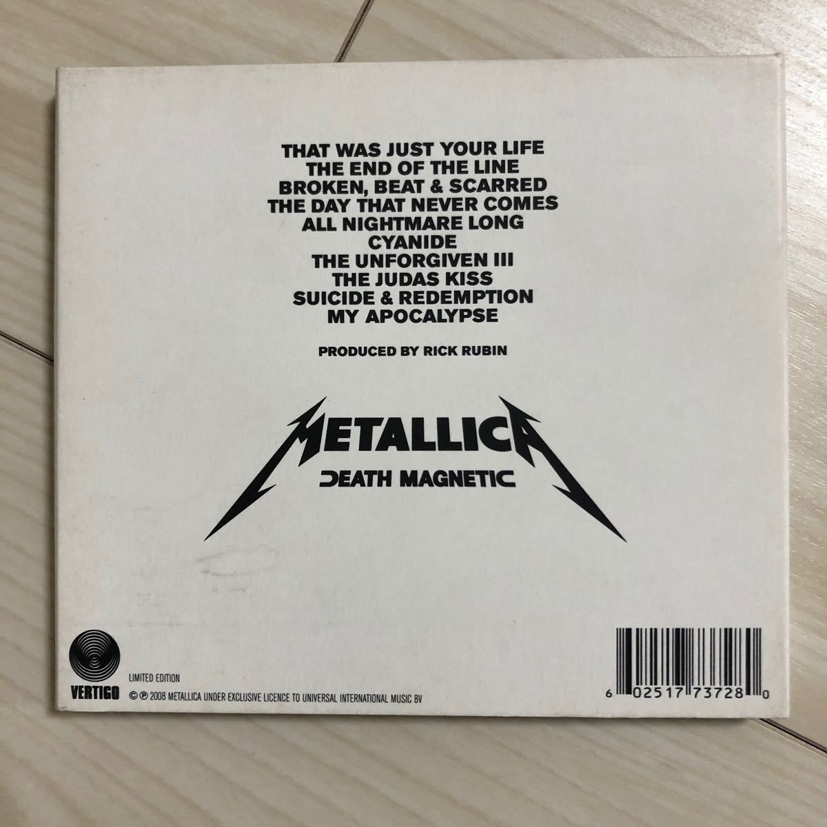 METALLICA Death Magnetic メタリカ　デスマグネティック