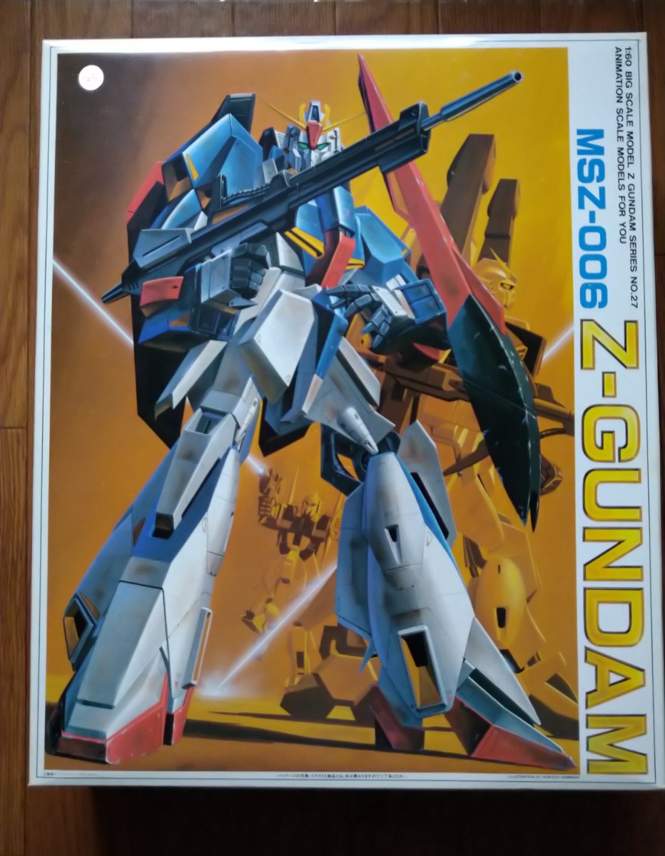 未組立品】機動戦士Zガンダム「1/60Zガンダム」バンダイ 未組立品】機動戦士Zガンダム「1/60Zガンダム」バンダイ