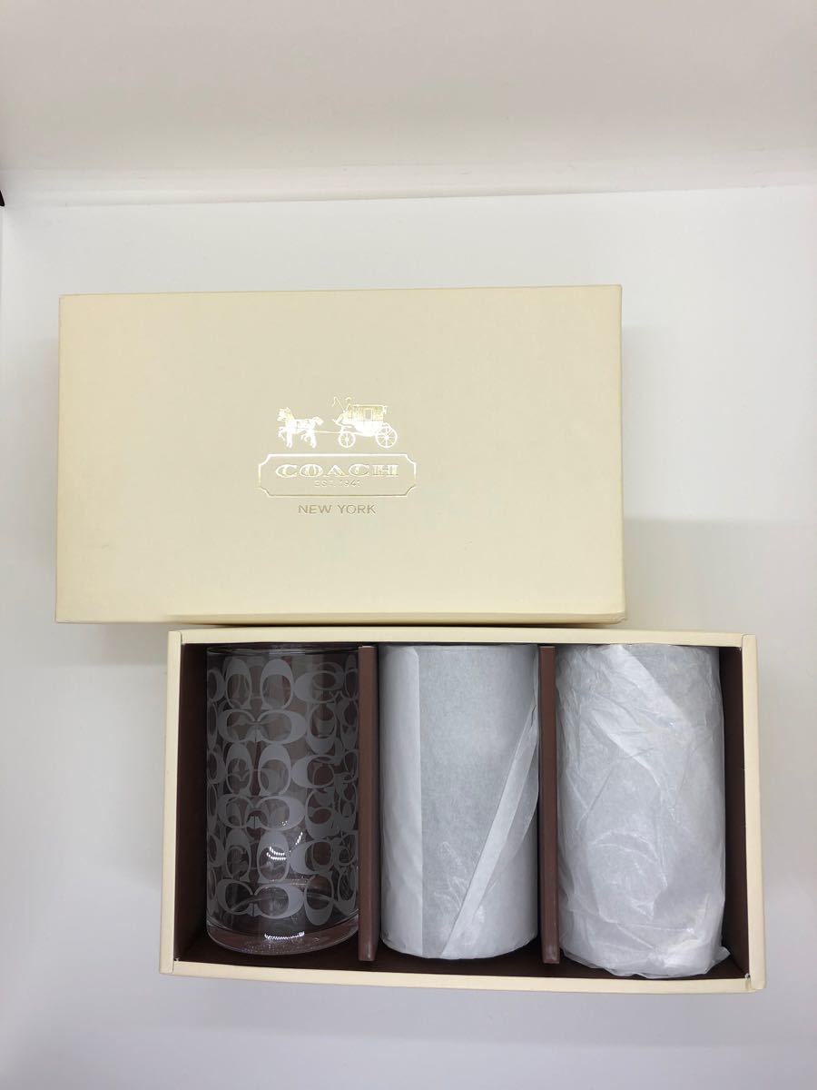 Paypayフリマ 未使用 Coach グラス3個セット コーチ Paypayフリマ 未使用 Coach グラス3個セット コーチ