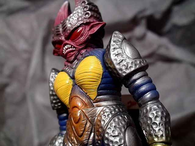 ウルトラマンゼアス④木U旧型 バンダイ タグ付 怪獣 ソフビ 人形 レディベンゼン星人 1997年「検 東宝映画 ウルトラ怪獣シリーズ_画像4