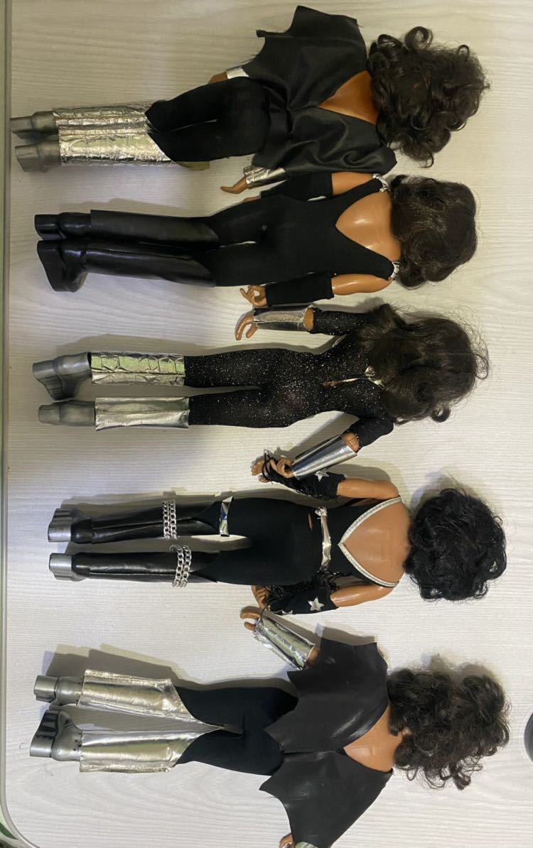 KISS* figure MEGO company doll 4 body set +1 body 