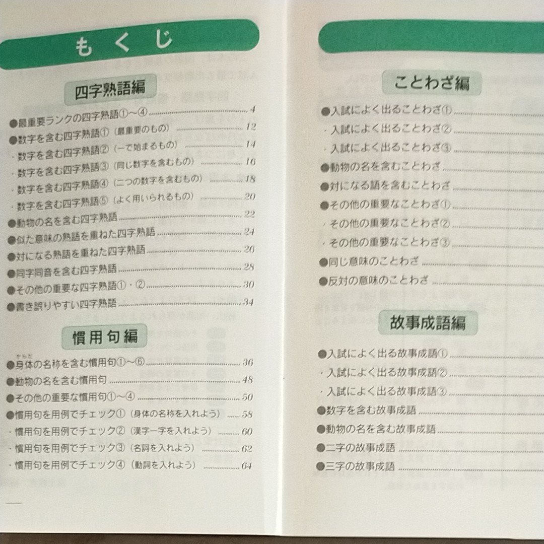 高校入試実践四字熟語　慣用句ことわざ故事成語　実践出る漢字入試の漢字スピードチェック