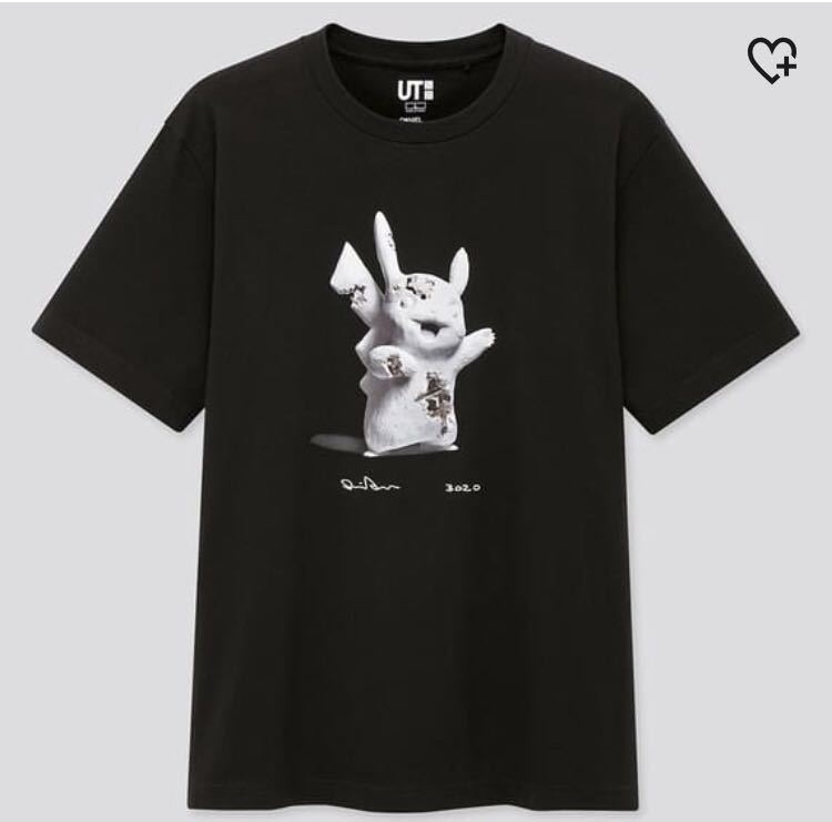 新品 Lサイズ ポケットモンスター ポケモン ユニクロ UNIQLO UT コラボ Tシャツ ピカチュウ 半袖 タグ付き ブラック